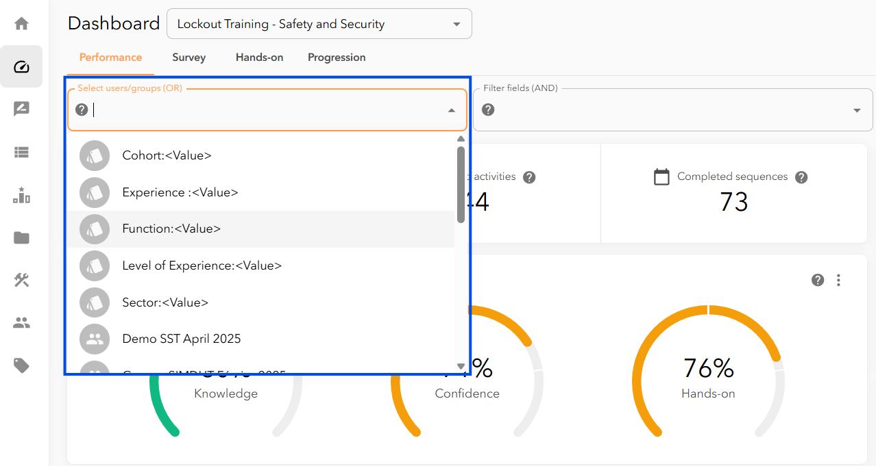 Filter Data in Dashboards – B12 Help Center